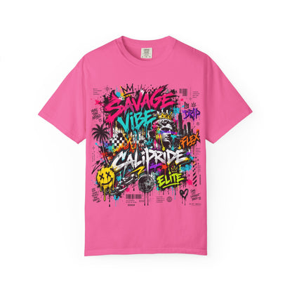 Urban Underground Collection - Savage Vibe, Old School Bang, Graphic T-Shirt - CaliPride Clothing