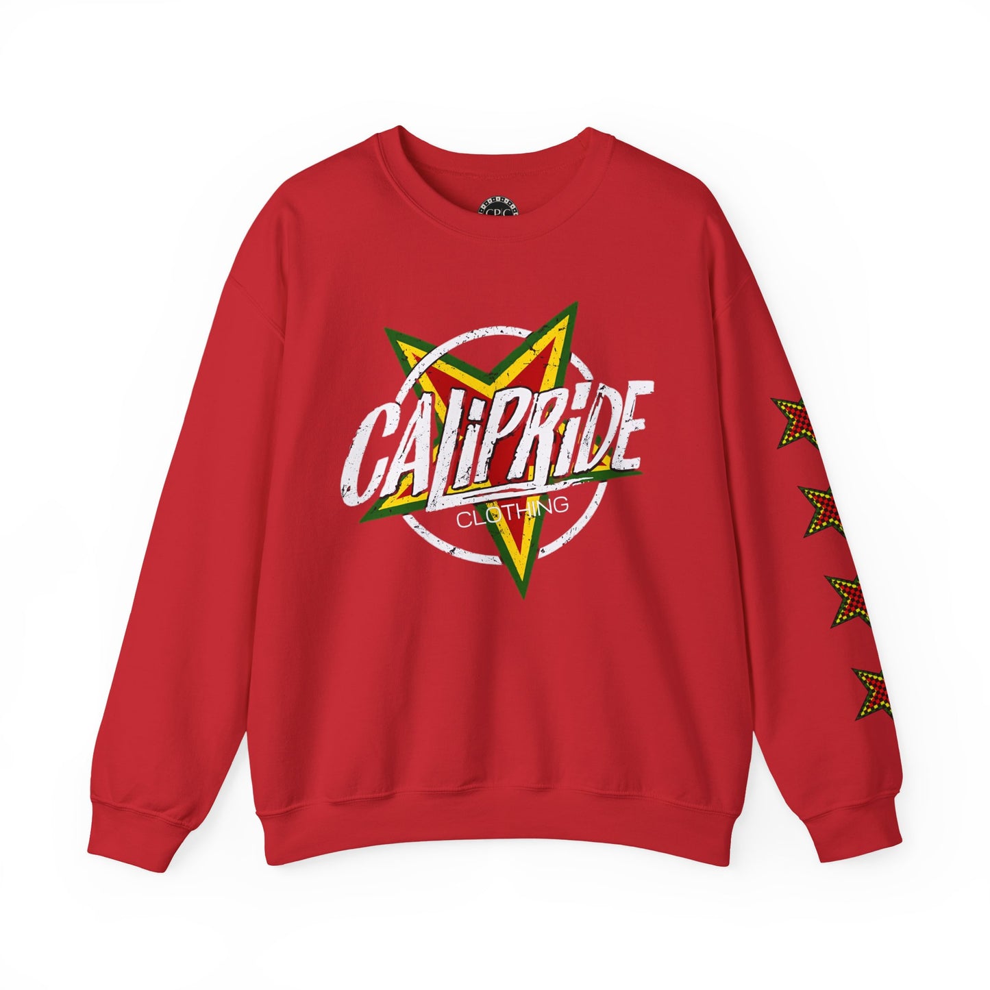 Skate & Surf Collection - Island Vibe Retro Star Graphic Sweatshirt | CaliPride Clothing