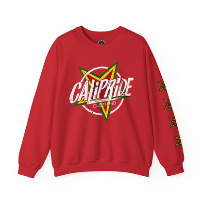 Skate & Surf Collection - Island Vibe Retro Star Graphic Sweatshirt | CaliPride Clothing