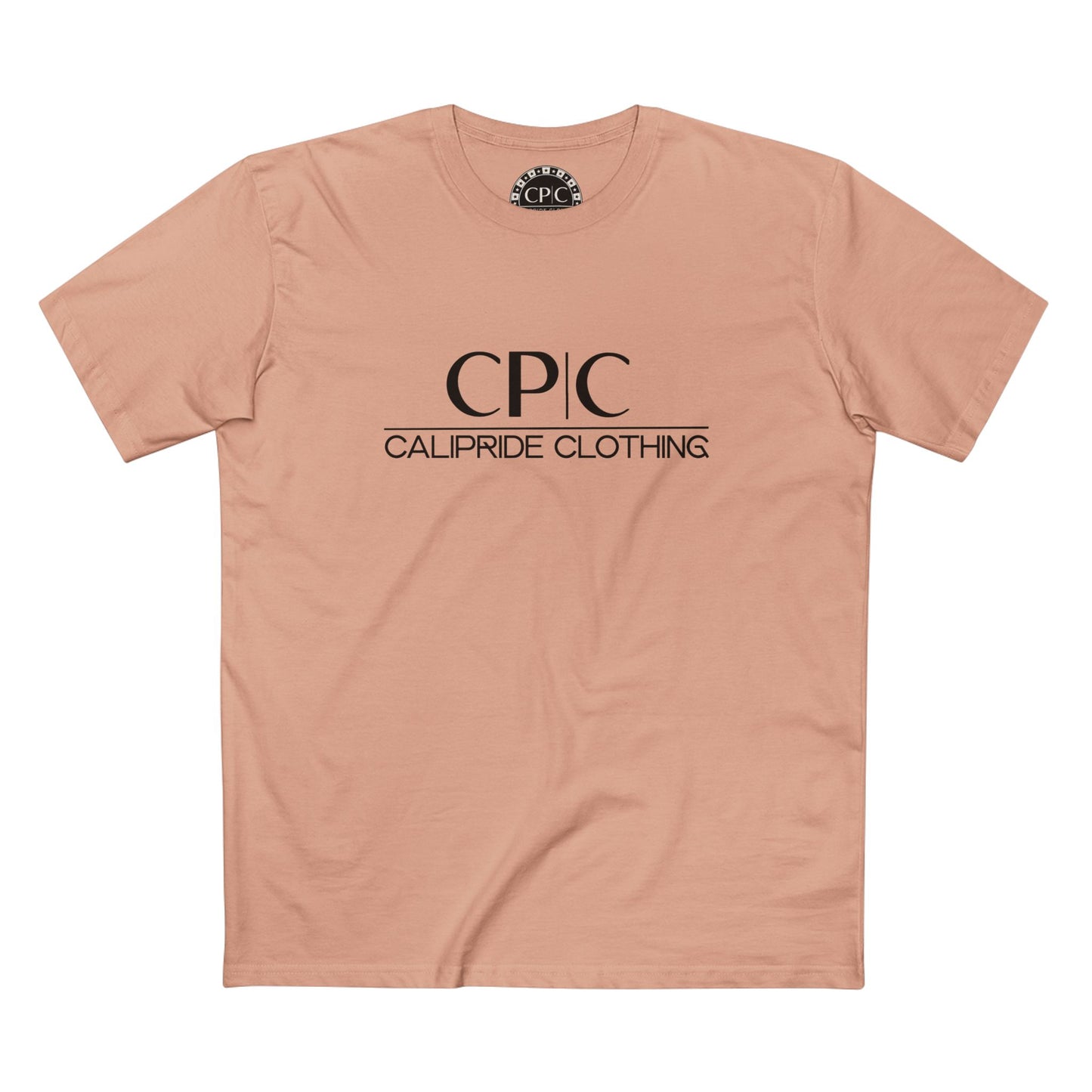 CP | C Elite branded T Shirt - CaliPride Clothing, black logo