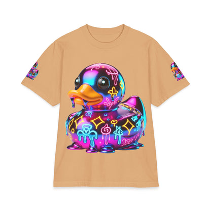 Urban Underground Collection - Neon Drip, Rub'a Ducky, Graphic 4-way T Shirt - CaliPride Clothing