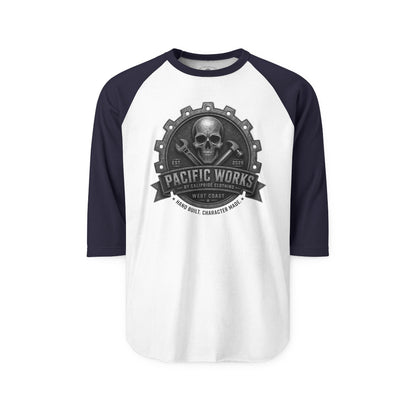 Pacific Works Collection - Raglan, Hand Built. Character Made. Signature Graphic Raglan Tee — CaliPride Clothing