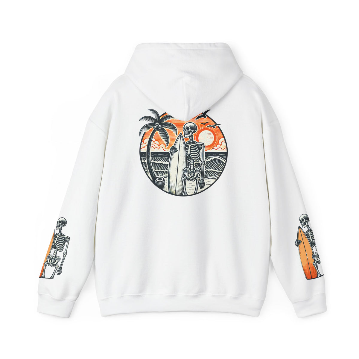 Surf & Beach Collection - Even After Death, I Ride, Premium Hoodie - CaliPride Clothing