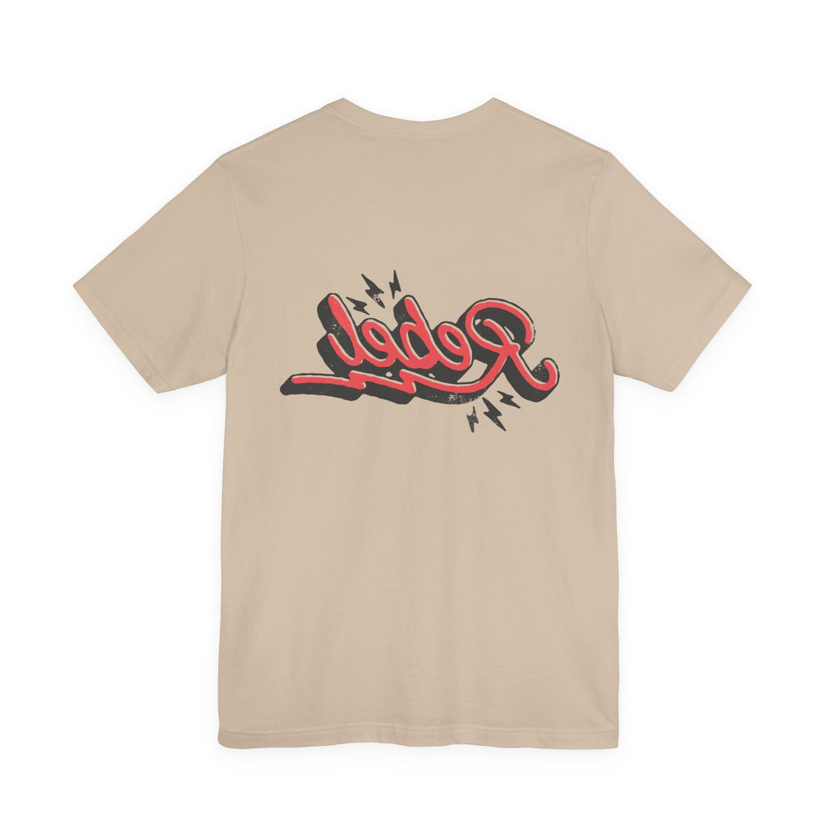 Punk Resurrected Collection - "Rebel" in Reverse, Double sided Graphic T‑Shirt - CaliPride Clothing