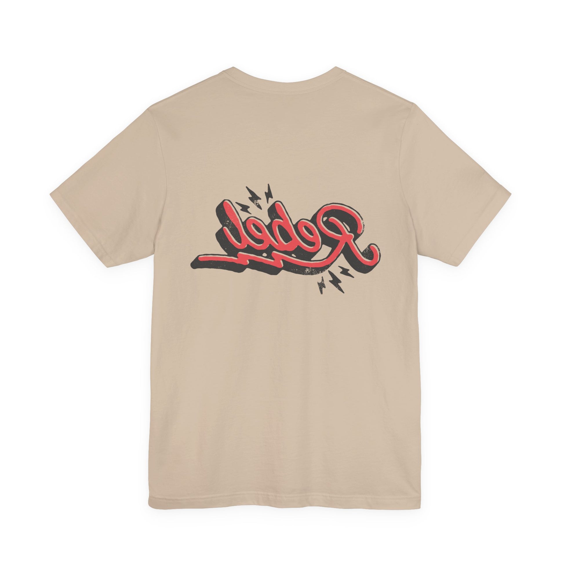 Punk Resurrected Collection - "Rebel" in Reverse, Double sided Graphic T‑Shirt - CaliPride Clothing