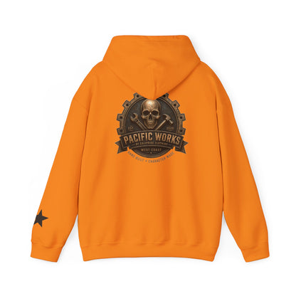 Pacific Works Collection — Signature Logo, Graphic Hoodie - CaliPride Clothing