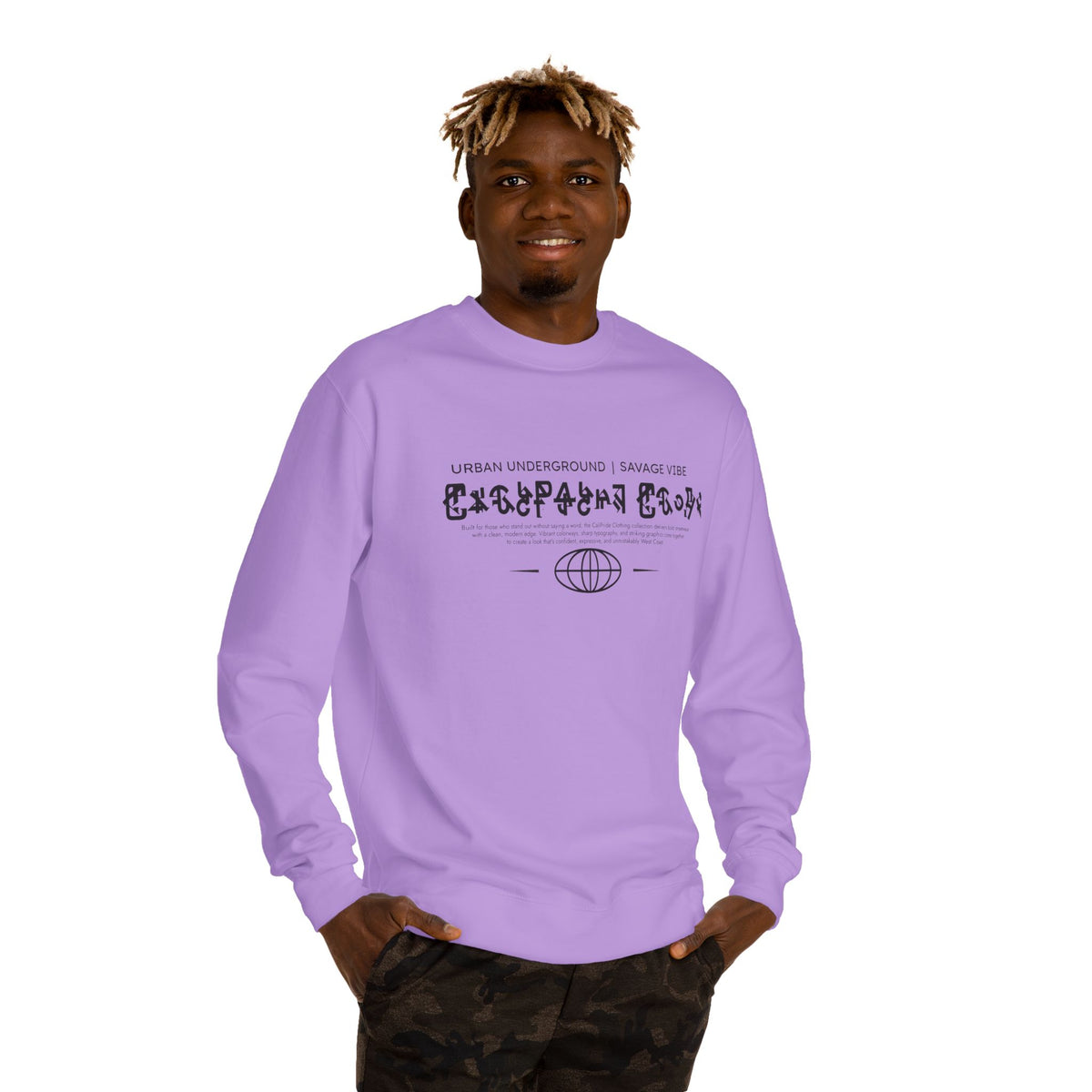 Urban Underground Collection - Savage Vibe, Cyber City, Graphic Premium Sweatshirt — CaliPride Clothing