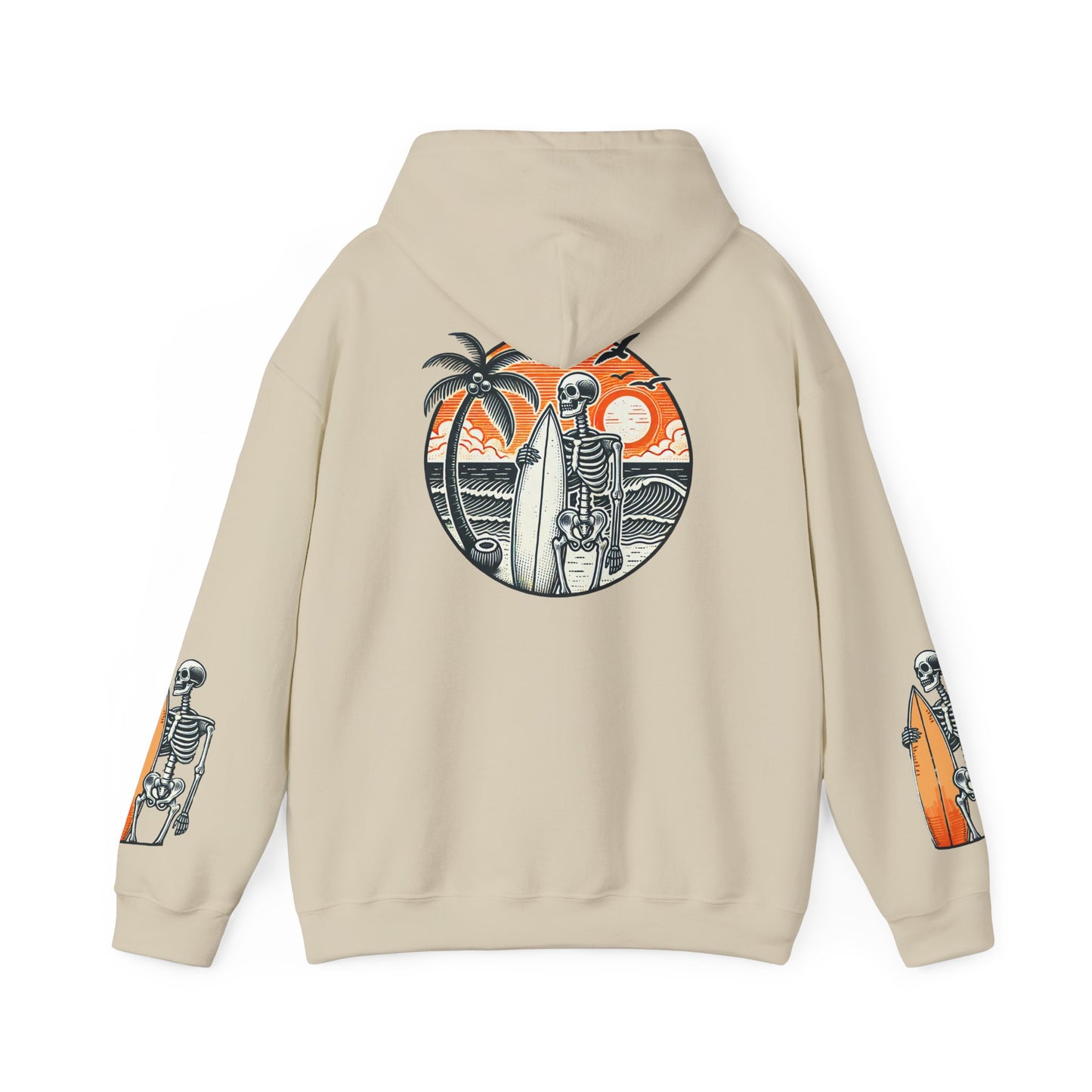 Surf & Beach Collection - Even After Death, I Ride, Premium Hoodie - CaliPride Clothing