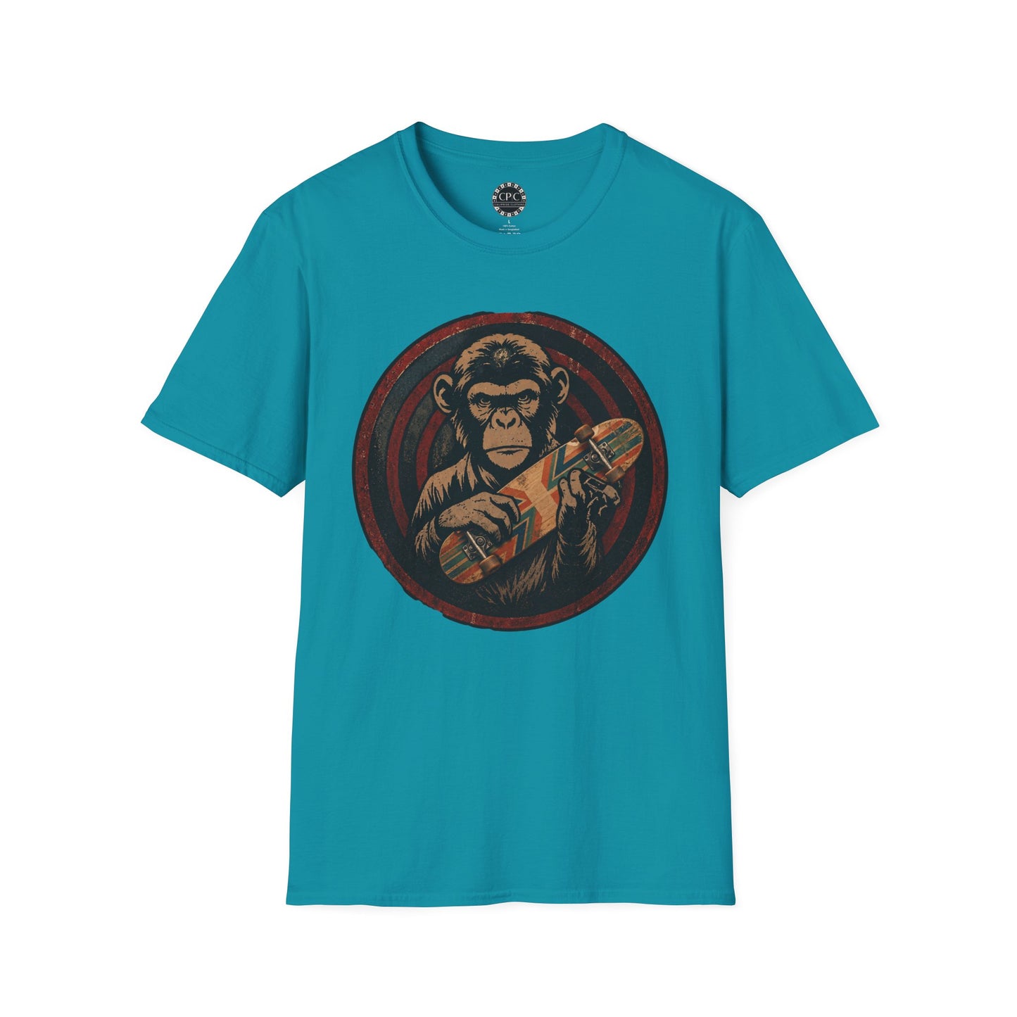 Pacific Works Collection - Chimpin' Around Graphic T-Shirt — CaliPride Clothing