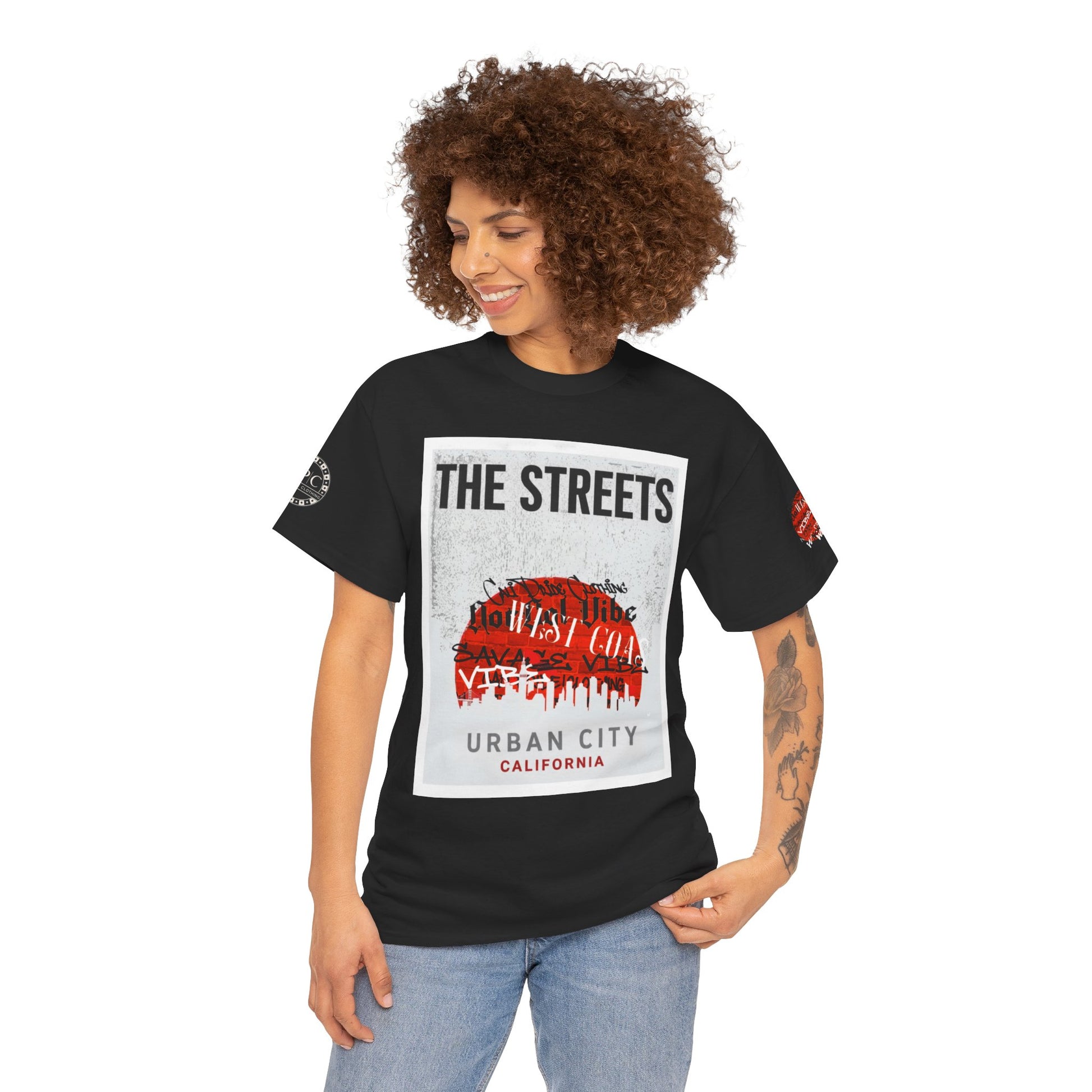Urban Underground Collection - Skyline Series, "THE STREETS" Graphic T Shirt — CP|C Elite