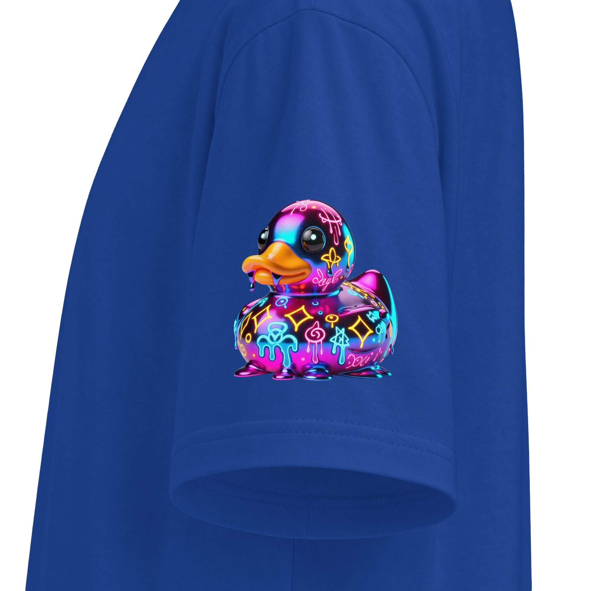 Urban Underground Collection - Neon Drip, Rub'a Ducky, Graphic 4-way T Shirt - CaliPride Clothing