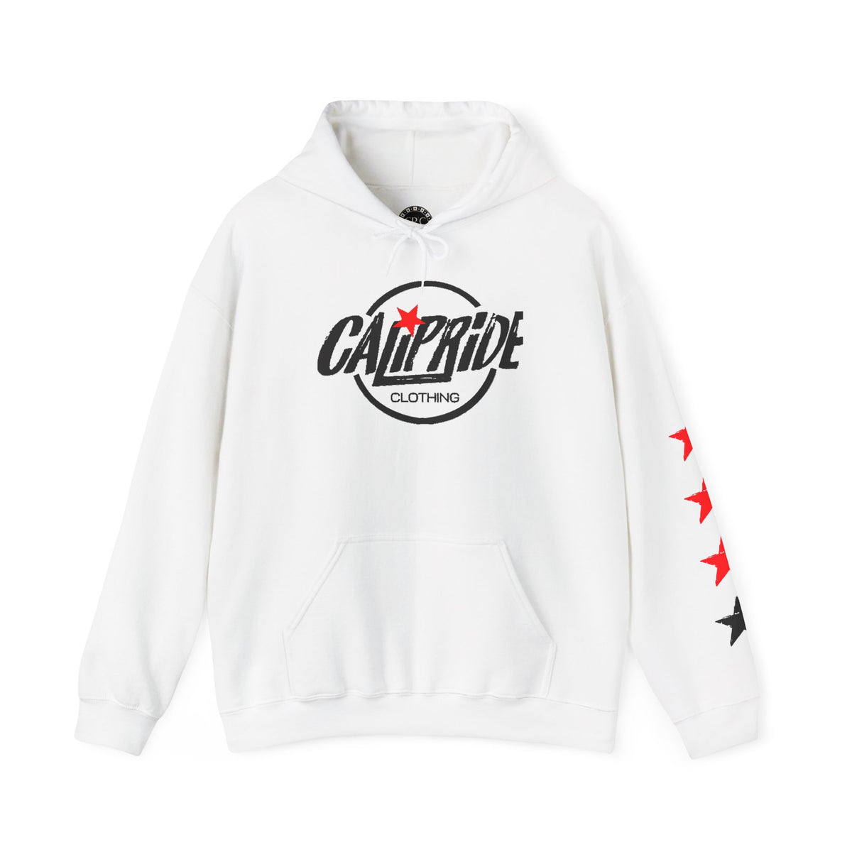 Skate & Surf Collection - Checkered Star Emblem Hoodie, multiple colors | CaliPride Clothing
