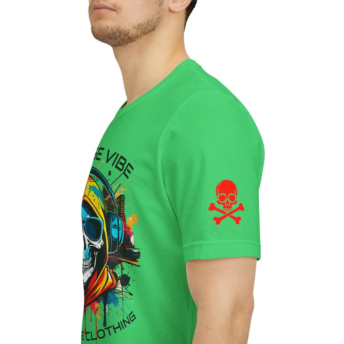 Urban Underground Collection - Skull Beats, Urban Graphic T - Shirt - CaliPride Clothing