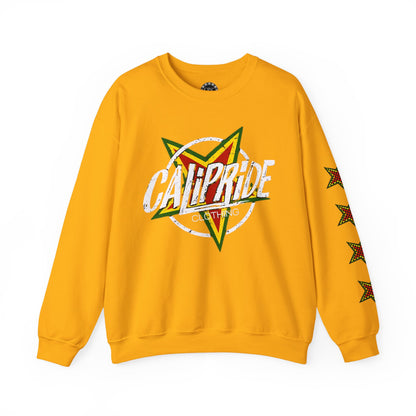 Skate & Surf Collection - Island Vibe Retro Star Graphic Sweatshirt | CaliPride Clothing