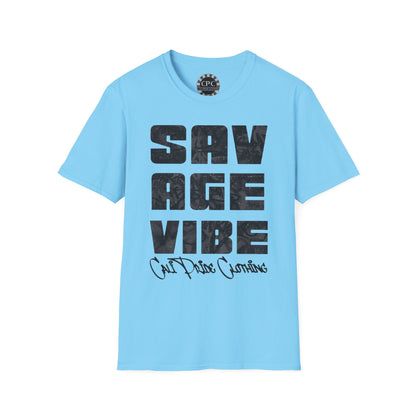 "Savage Vibe Graffiti Block" Series, Black & Grey logo — CaliPride Clothing