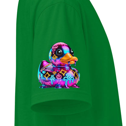 Urban Underground Collection - Neon Drip, Rub'a Ducky, Graphic 4-way T Shirt - CaliPride Clothing