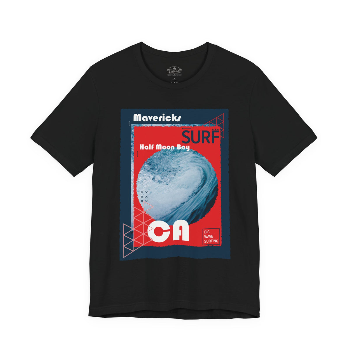 Surf & Beach Collection - Mavericks in Half Moon Bay, Graphic T-Shirt - CaliPride Clothing