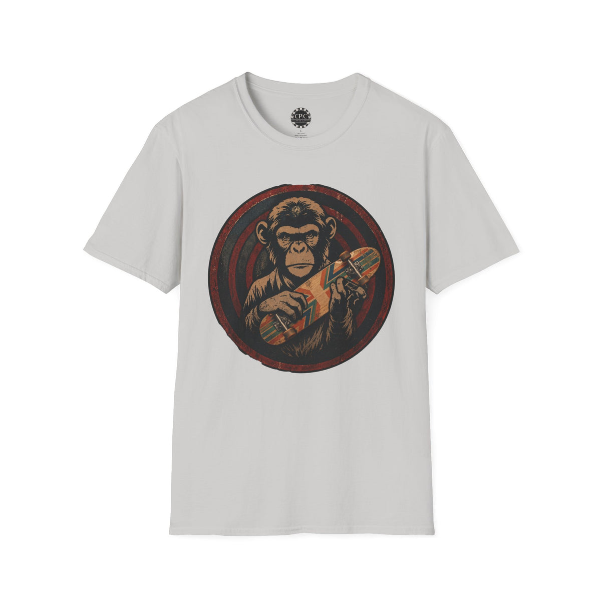 Pacific Works Collection - Chimpin' Around Graphic T-Shirt — CaliPride Clothing