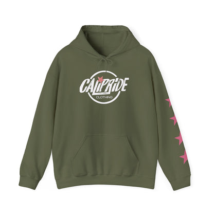 Urban Underground Collection | West Coast Vibe series - Multicolor Graphic & Stars Hoodie - CaliPride Clothing