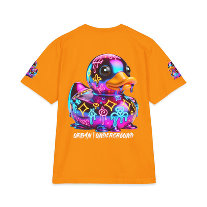 Urban Underground Collection - Neon Drip, Rub'a Ducky, Graphic 4-way T Shirt - CaliPride Clothing