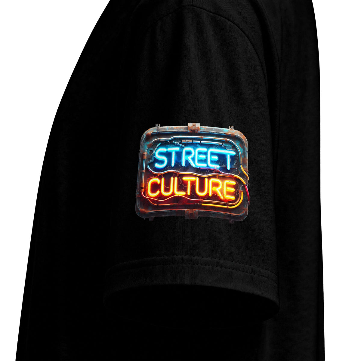 Urban Underground Collection - Neon Drip, Skateboard, Graphic 4-way T Shirt - CaliPride Clothing