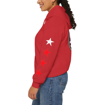 Skate & Surf Collection - Checkered Star Emblem Hoodie, multiple colors | CaliPride Clothing