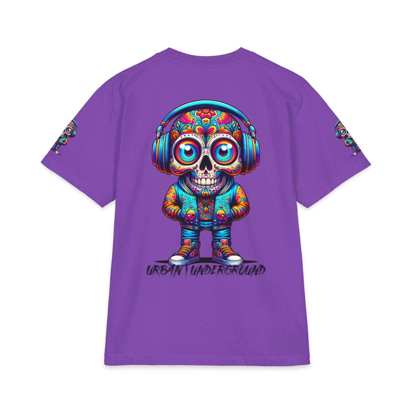 Urban Underground Collection - Neon Drip, Lil' Sugar, Graphic 4-way T Shirt - CaliPride Clothing