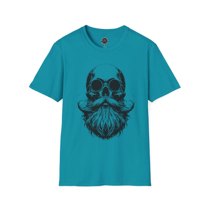 Pacific Works Collection - Vintage Bearded Skull Graphic T-Shirt — CaliPride Clothing