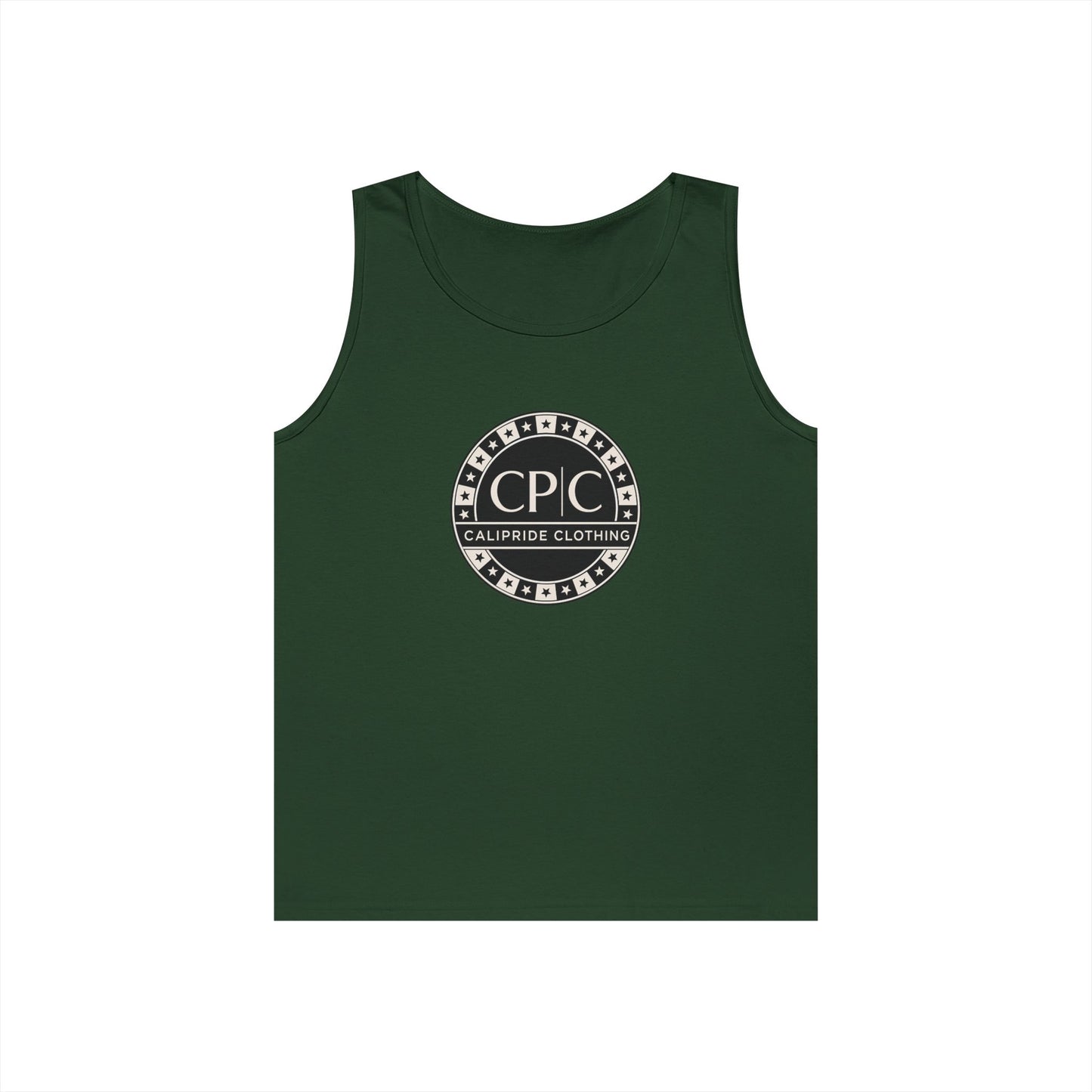 CP | C Logo, Checker Star Loose Tank Top | CaliPride Clothing