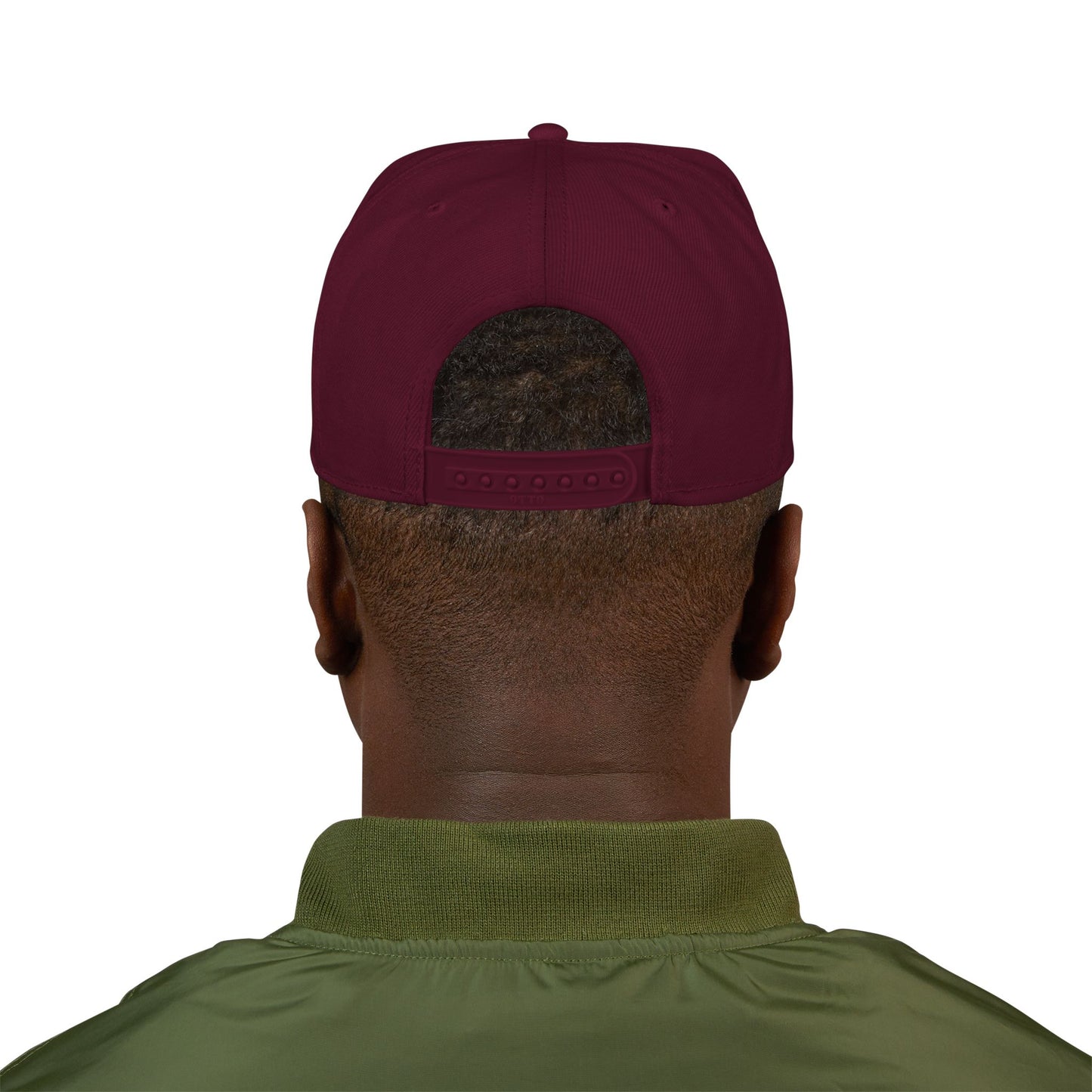 Pacific Works Collection - Signature Logo, Offset, Flat Bill Snapback Hat — CaliPride Clothing