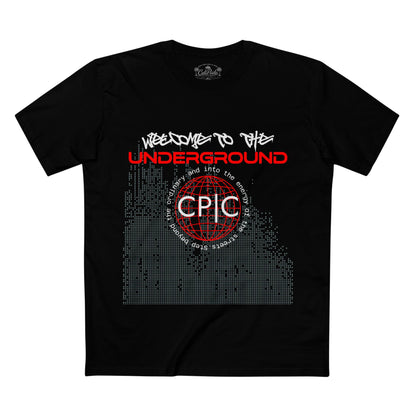 Urban Underground Collection - Welcome to the Underground, Graphic T Shirt — CaliPride Clothing