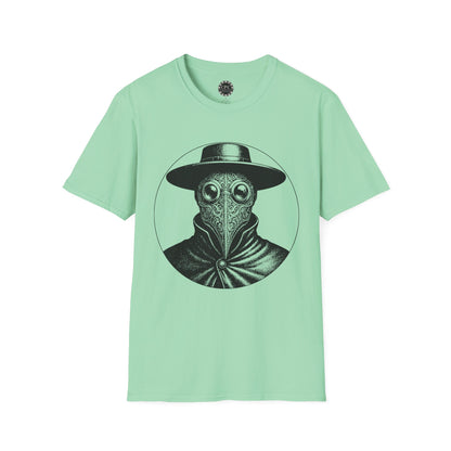 Pacific Works Collection - Vintage Plague Doctor Graphic Tee — CaliPride Clothing
