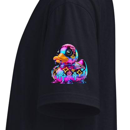Urban Underground Collection - Neon Drip, Rub'a Ducky, Graphic 4-way T Shirt - CaliPride Clothing