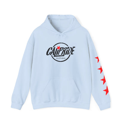 'West Coast Vibe' Graphic Hoodie w Stars - Multiple colors | CaliPride Clothing