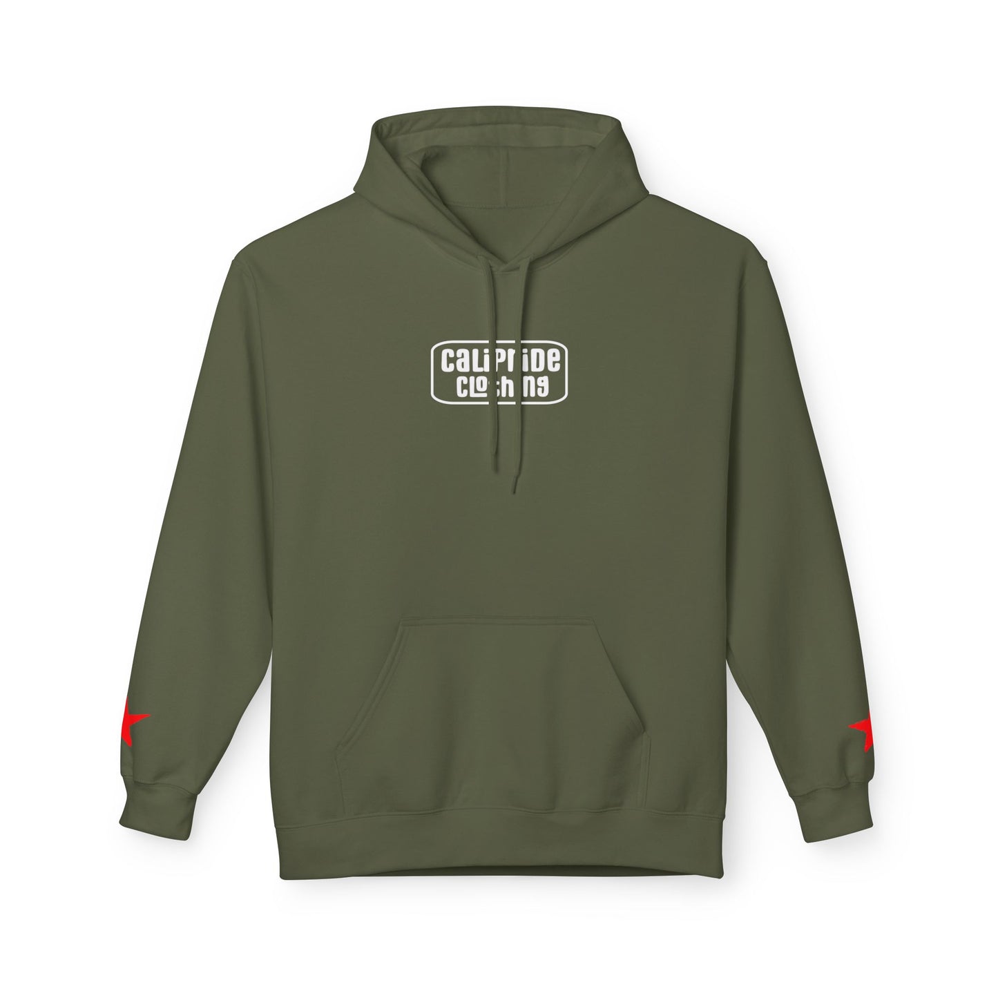 CA State Bear, Hoodie | CaliPride Clothing white logo