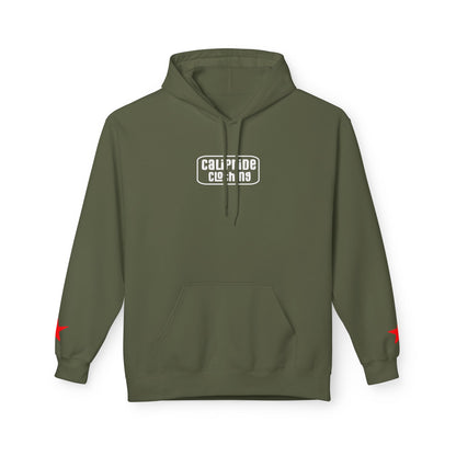 CA State Bear, Hoodie | CaliPride Clothing white logo