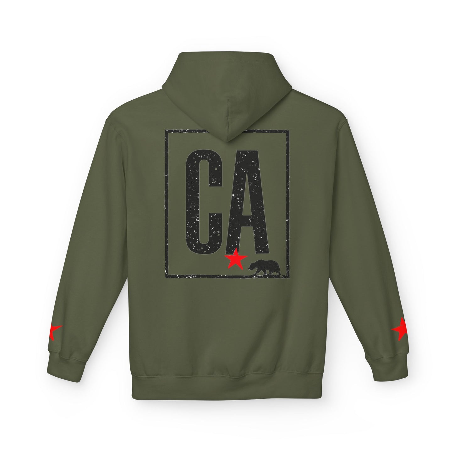 CA State Bear Hoodie - CaliPride Clothing