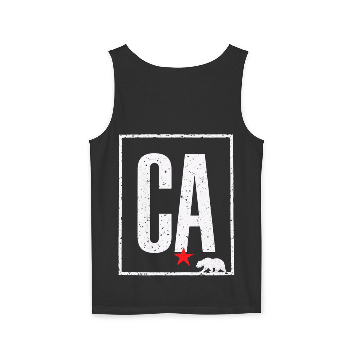 Surf & Beach Collection - CA State Bear, Tank Top | CaliPride Clothing
