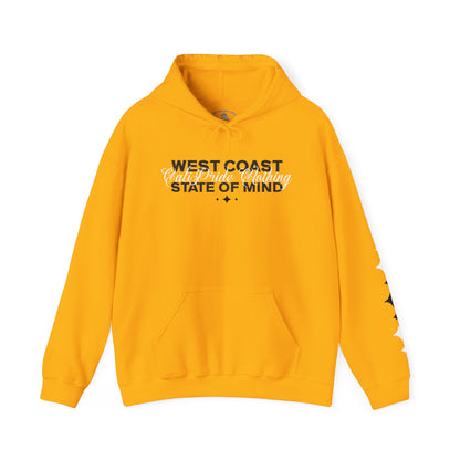 The Elite Collection - Elite Society, West Coast State of Mind, Premium Hoodie - CaliPride Clothing
