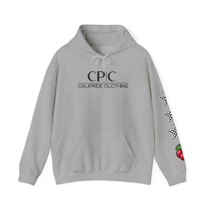 Cherries, Checkers, & Stars Graphic Hoodie | CaliPride Clothing