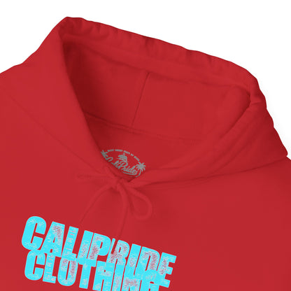 Surf & Beach Collection - Skeleton Sunset Surfer, Graphic Hoodie - CaliPride Clothing