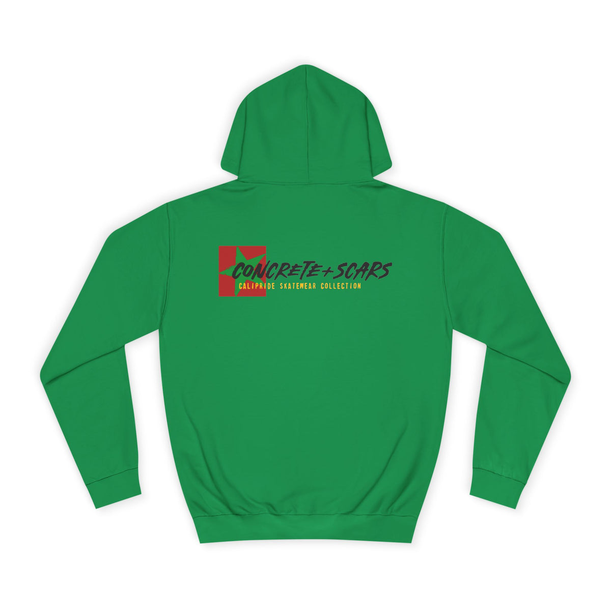 Concrete & Scars Skatewear Collection - C & S Signature Logo, Graphic Hoodie — CaliPride Clothing