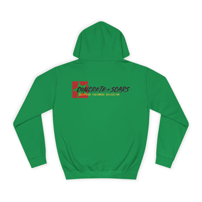 Concrete & Scars Skatewear Collection - C & S Signature Logo, Graphic Hoodie — CaliPride Clothing