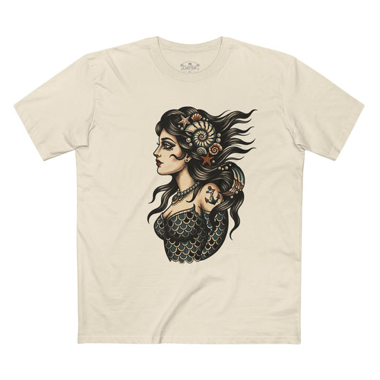 Pacific Works Collection - Ink & Iron, Vintage Mermaid Graphic T-Shirt — CaliPride Clothing