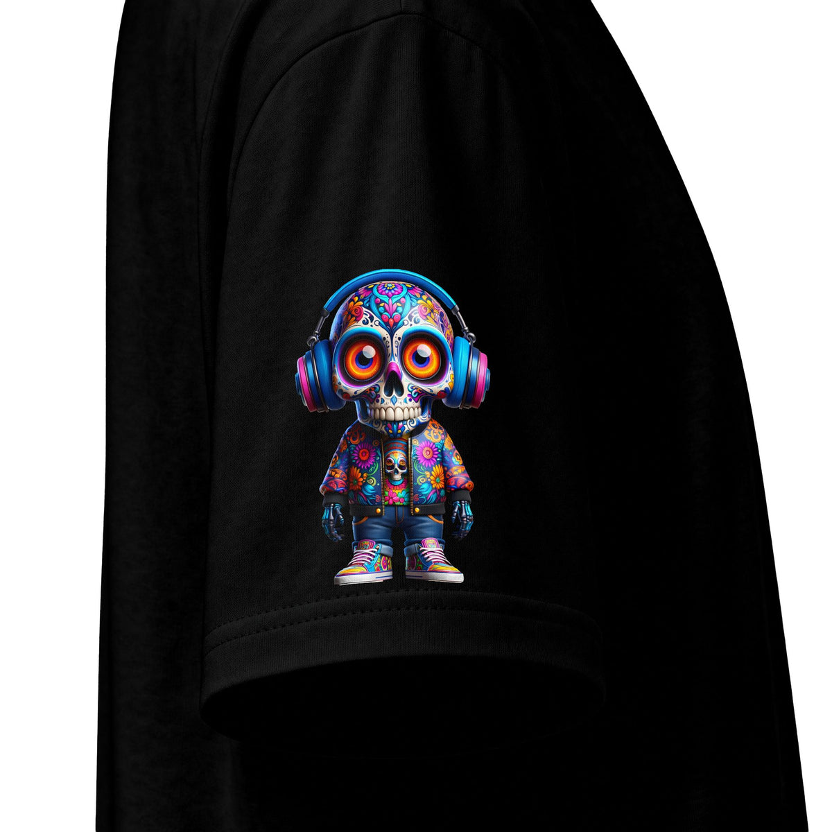 Urban Underground Collection - Neon Drip, Lil' Sugar, Graphic 4-way T Shirt - CaliPride Clothing