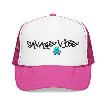 Urban Underground Collection - Savage Vibes, Trucker Hat - CailPride Clothing