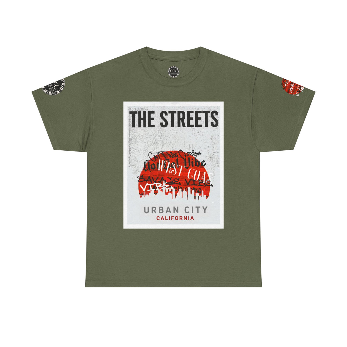 Urban Underground Collection - Skyline Series, "THE STREETS" Graphic T Shirt — CP|C Elite