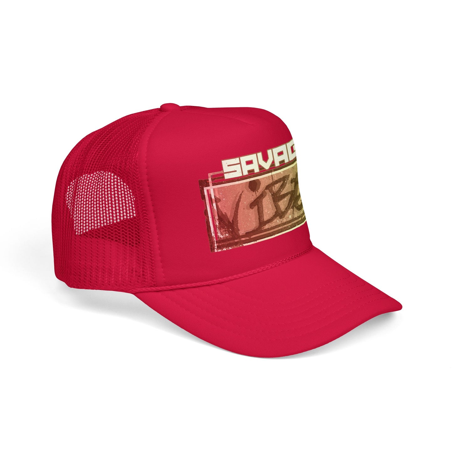 Urban Underground Collection - Bold & Big Color Vibes, Savage Vibe Foam Trucker Hat – DFT printing