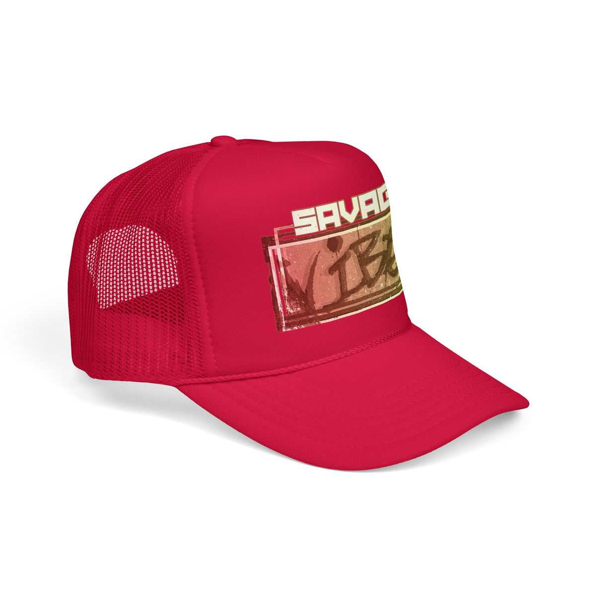 Urban Underground Collection - Bold & Big Color Vibes, Savage Vibe Foam Trucker Hat – DFT printing