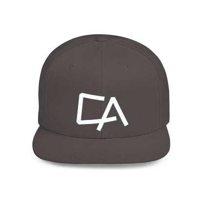 Urban Underground Collection - "CA" California, Embroidered Snapback Flat bill hat - CaliPride Clothing